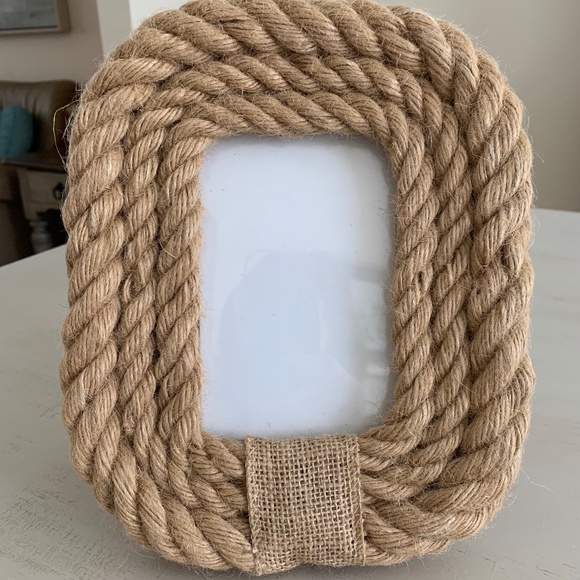 NWOT!  4X6  Hemp Rope Picture Frames - SET OF 2! - Picture 2 of 9
